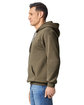 Gildan Unisex Hammer Maxweight Hooded Sweatshirt olive ModelSide