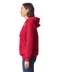 Gildan Unisex Hammer Maxweight Hooded Sweatshirt cherry red ModelSide