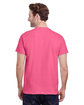 Gildan Adult Ultra Cotton T-Shirt safety pink ModelBack
