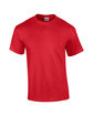 Gildan Adult Ultra Cotton T-Shirt red OFFront