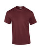 Gildan Adult Ultra Cotton T-Shirt maroon OFFront