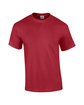 Gildan Adult Ultra Cotton T-Shirt cardinal red OFFront