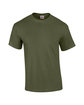 Gildan Adult Ultra Cotton T-Shirt military green OFFront