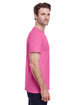 Gildan Adult Ultra Cotton T-Shirt azalea ModelSide
