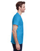 Gildan Adult Ultra Cotton T-Shirt heather sapphire ModelSide
