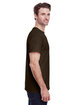 Gildan Adult Ultra Cotton T-Shirt dark chocolate ModelSide