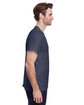 Gildan Adult Ultra Cotton T-Shirt heather navy ModelSide