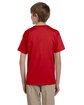Gildan Youth Ultra Cotton T-Shirt red ModelBack