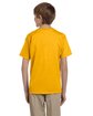 Gildan Youth Ultra Cotton T-Shirt gold ModelBack