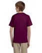 Gildan Youth Ultra Cotton T-Shirt maroon ModelBack