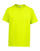 Gildan Youth Ultra Cotton T-Shirt safety green OFFront