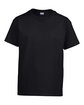 Gildan Youth Ultra Cotton T-Shirt black OFFront