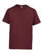 Gildan Youth Ultra Cotton T-Shirt maroon OFFront