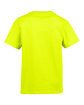Gildan Youth Ultra Cotton T-Shirt safety green OFBack