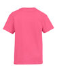 Gildan Youth Ultra Cotton T-Shirt safety pink OFBack