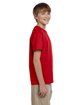 Gildan Youth Ultra Cotton T-Shirt cherry red ModelSide