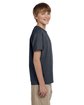 Gildan Youth Ultra Cotton T-Shirt charcoal ModelSide