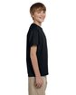 Gildan Youth Ultra Cotton T-Shirt black ModelSide