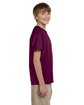 Gildan Youth Ultra Cotton T-Shirt maroon ModelSide