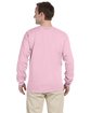 Gildan Adult Ultra Cotton Long-Sleeve T-Shirt light pink ModelBack