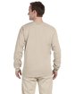 Gildan Adult Ultra Cotton Long-Sleeve T-Shirt sand ModelBack