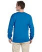 Gildan Adult Ultra Cotton Long-Sleeve T-Shirt sapphire ModelBack