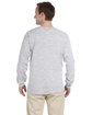 Gildan Adult Ultra Cotton Long-Sleeve T-Shirt ash grey ModelBack