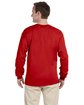 Gildan Adult Ultra Cotton Long-Sleeve T-Shirt red ModelBack