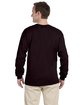 Gildan Adult Ultra Cotton Long-Sleeve T-Shirt dark chocolate ModelBack