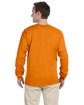 Gildan Adult Ultra Cotton Long-Sleeve T-Shirt s orange ModelBack