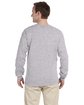 Gildan Adult Ultra Cotton Long-Sleeve T-Shirt sport grey ModelBack