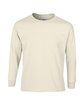 Gildan Adult Ultra Cotton Long-Sleeve T-Shirt natural OFFront