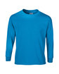 Gildan Adult Ultra Cotton Long-Sleeve T-Shirt sapphire OFFront