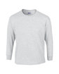 Gildan Adult Ultra Cotton Long-Sleeve T-Shirt ash grey OFFront