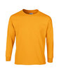 Gildan Adult Ultra Cotton Long-Sleeve T-Shirt gold OFFront