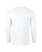 Gildan Adult Ultra Cotton Long-Sleeve T-Shirt white OFBack