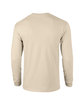 Gildan Adult Ultra Cotton Long-Sleeve T-Shirt sand OFBack