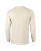 Gildan Adult Ultra Cotton Long-Sleeve T-Shirt natural OFBack