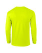 Gildan Adult Ultra Cotton Long-Sleeve T-Shirt safety green OFBack