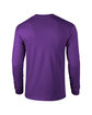 Gildan Adult Ultra Cotton Long-Sleeve T-Shirt purple OFBack