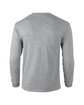 Gildan Adult Ultra Cotton Long-Sleeve T-Shirt sport grey OFBack