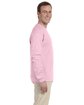 Gildan Adult Ultra Cotton Long-Sleeve T-Shirt light pink ModelSide