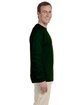 Gildan Adult Ultra Cotton Long-Sleeve T-Shirt forest green ModelSide