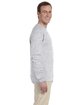 Gildan Adult Ultra Cotton Long-Sleeve T-Shirt ash grey ModelSide