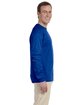 Gildan Adult Ultra Cotton Long-Sleeve T-Shirt royal ModelSide