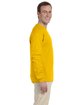 Gildan Adult Ultra Cotton Long-Sleeve T-Shirt gold ModelSide