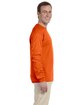 Gildan Adult Ultra Cotton Long-Sleeve T-Shirt orange ModelSide