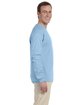 Gildan Adult Ultra Cotton Long-Sleeve T-Shirt light blue ModelSide