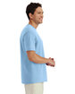 Gildan Unisex Light Cotton T-Shirt light blue ModelSide