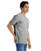 Gildan Unisex Light Cotton T-Shirt sport grey ModelSide